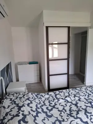 Un ou plusieurs lits dans un hébergement de l'établissement Ateka Dax appartement