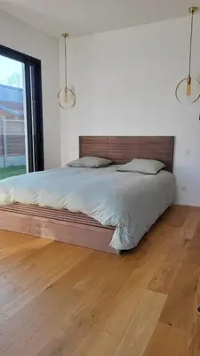 Un ou plusieurs lits dans un hébergement de l'établissement Villa Luna