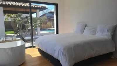 Un ou plusieurs lits dans un hébergement de l'établissement Villa Luna