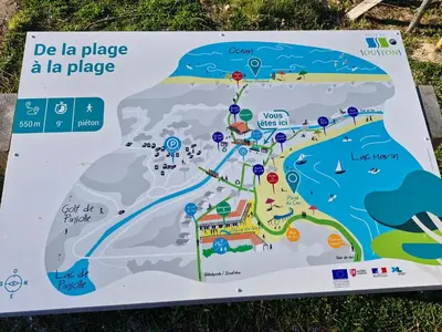 Plan de l'établissement KSL Vos vacances dans les Landes