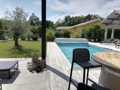 Piscine de l'établissement Charmant studio indépendant Saubusse ou située à proximité
