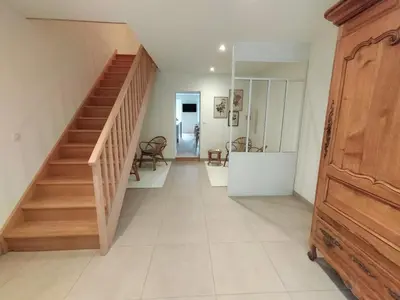 Plan de l'établissement chambres d'hôtes numéro 1 Le Bedat côté jardin