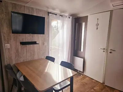 Télévision ou salle de divertissement dans l'établissement O'ContisParadise