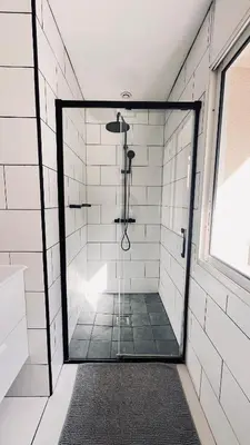Salle de bains dans l'établissement Villa Bota Nova