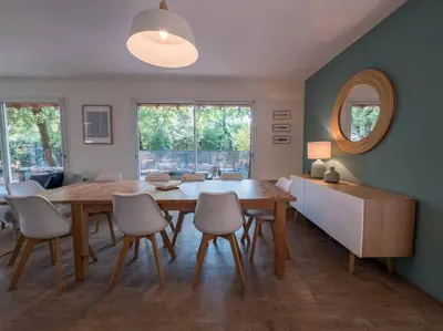 Plan de l'établissement Villa Les Violettes à deux pas de la plage PYLA SUR MER