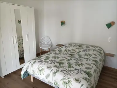 Un ou plusieurs lits dans un hébergement de l'établissement Maison entièrement indépendante