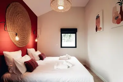 Un ou plusieurs lits dans un hébergement de l'établissement Maison des Dunes