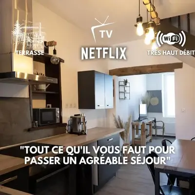 Maison COSY et CHALEUREUSE au centre ville