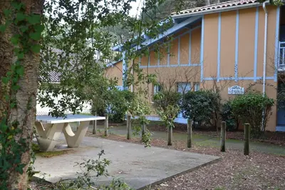 Jardin de l'établissement appartement soustons plage