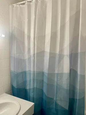 Salle de bains dans l'établissement Studio à 2 pas de la plage!