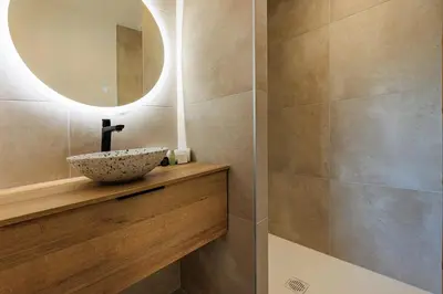 Salle de bains dans l'établissement Maison Évasion Océane - Welkeys