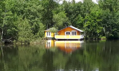 Paysage naturel près de le bateau