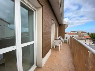 Balcon ou terrasse dans l'établissement La Teste Centre 2 couchages avec balcon
