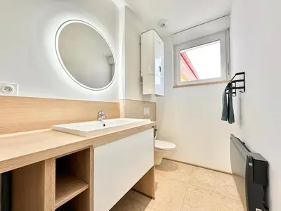 Salle de bains dans l'établissement Le Ronsard - Élégance - Central