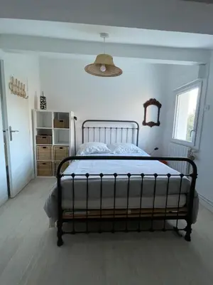 Un ou plusieurs lits dans un hébergement de l'établissement Maison de Famille entre Biarritz et Hossegor