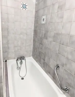 Salle de bains dans l'établissement La Villa Oscar en plein cœur de ville