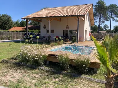Jardin de l'établissement Great big holiday house