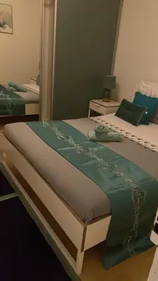 Un ou plusieurs lits dans un hébergement de l'établissement Villa Dedele