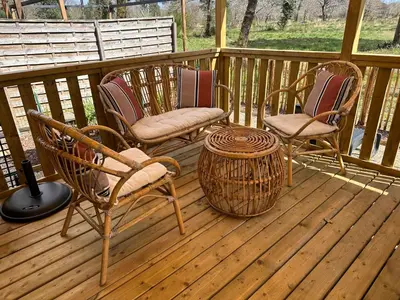 Balcon ou terrasse dans l'établissement Cottage Prestige 641