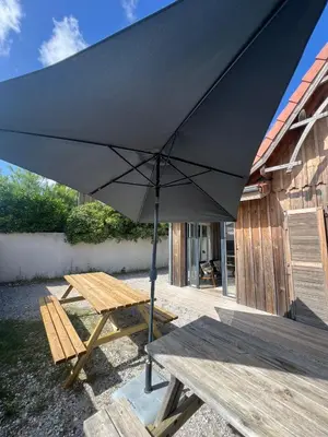 Terrasse ou espace extérieur de l'établissement Maison de vacances 4 étoiles, Mimizan plage sud