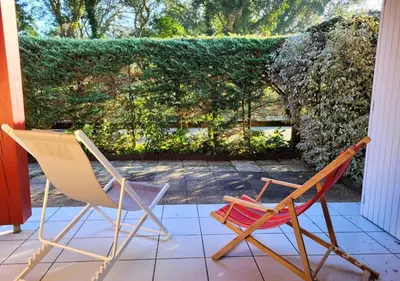 Jardin de l'établissement LES ESTIVALES - Maison mitoyenne pour 4 personnes