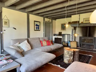 Coin salon dans l'établissement Maison Magnolia