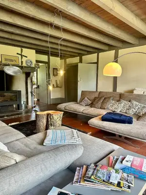 Coin salon dans l'établissement Maison Magnolia