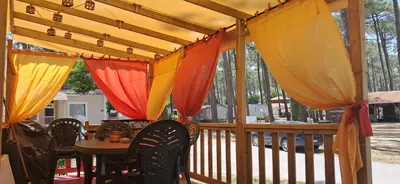 Plan de l'établissement camping les oyats