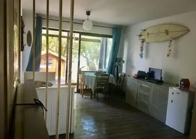 Cuisine ou kitchenette dans l'établissement Studio avec jardinet Mimizan plage