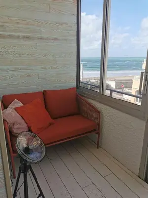 Balcon ou terrasse dans l'établissement Capbreton plage centrale Vue Mer Appart Parking