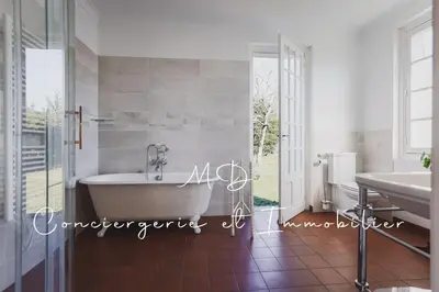 Salle de bains dans l'établissement Villa Puerta Del Sol - Capbreton Centre