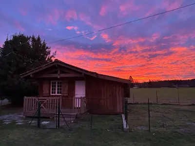 Lever ou coucher de soleil vu de l'appartement ou à proximité