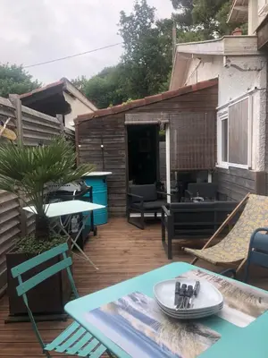 Coin salon dans l'établissement Appartement au calme - 3 étoiles