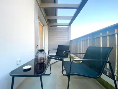 Balcon ou terrasse dans l'établissement REMENBER - T2 proche océan