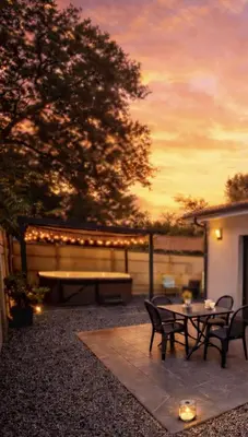 Lever ou coucher de soleil vu de la villa ou à proximité