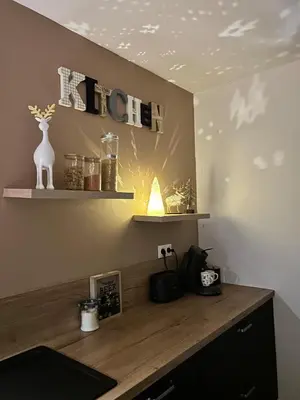 Plateau bouilloire dans l'établissement Maison dans les bois