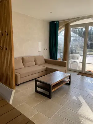 Coin salon dans l'établissement Le domaine du Martinet