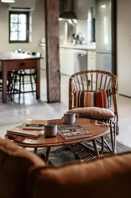 Coin salon dans l'établissement Maison Marie-Lys