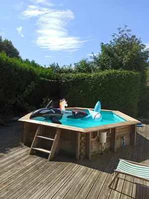 Piscine de l'établissement Maison landaise avec piscine proche Hossegor Capbreton ou située à proximité