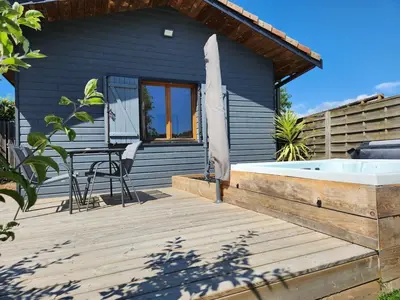 Balcon ou terrasse dans l'établissement Au Bon Endroit