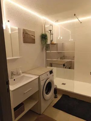 Salle de bains dans l'établissement Bel appartement hyper centre