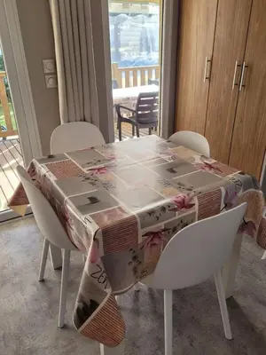 Plan de l'établissement MH 170 MAGNIFIQUE 2 chambres dont une suite parentale et 2 salles de bain dans camping 4étoiles
