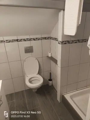 Salle de bains dans l'établissement Chambres d'hôtes Gaffes
