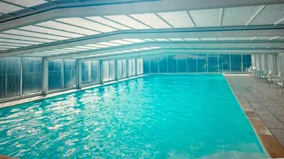 Piscine de l'établissement Charmante villa ou située à proximité