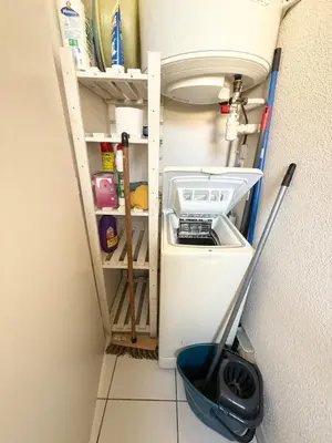 Cuisine ou kitchenette dans l'établissement Douceur Océane Terrasse & Balcon