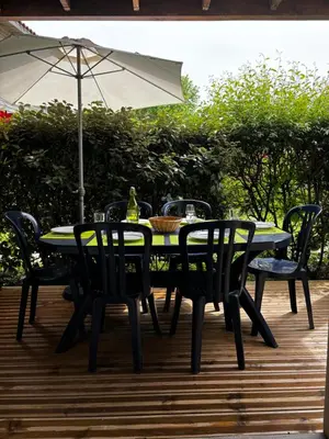 Jardin de l'établissement Aureilhan T2 50m2, 6 pers, wifi, piscine résidence