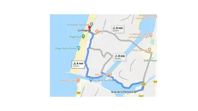 Plan de l'établissement Ambiance Cosy Capbreton