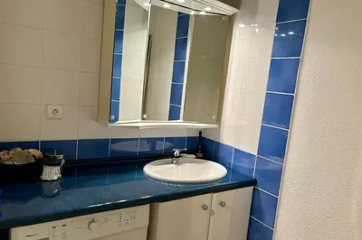 Salle de bains dans l'établissement Bluegreen Appartement