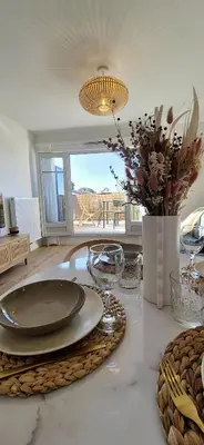 Plan de l'établissement LE NID DU TEICH Duplex COSY ET CENTRAL A 5 MINUTES DE LA GARE