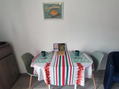 Plan de l'établissement studio cosy la Dacquoise centre-ville internet haut-débit